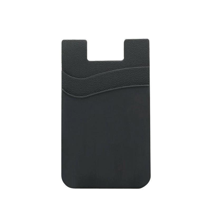 Silicone Phone Card Holder Double Layer Adhesive Wallet with 3M Backing - Orange V528-LAYERSCARDHOLDER-ORANGE-284931