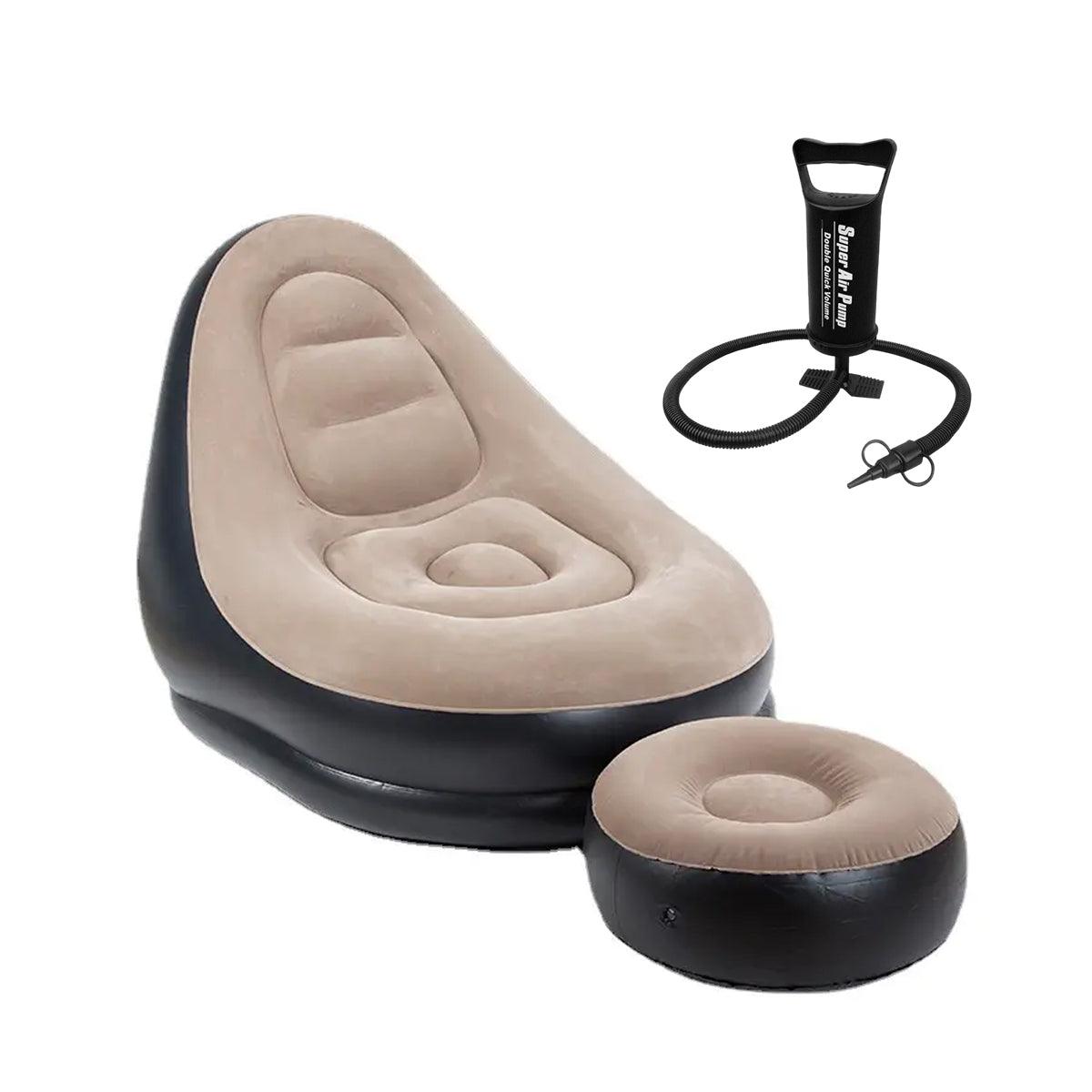 3pcs Inflatable Air Chair Seat Lazy Sofa Lounge Blow Up Ottoman Outdoor Couch V528-LAZY-COUCH-3PCS-453216