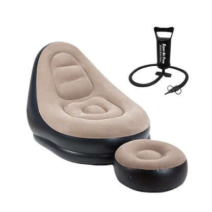 3pcs Inflatable Air Chair Seat Lazy Sofa Lounge Blow Up Ottoman Outdoor Couch V528-LAZY-COUCH-3PCS-453216