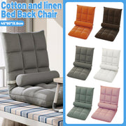 Floor Lounge Sofa Bed Chair with Lumbar Pillow Folding Adjustable Cushion - Pink V528-LAZY-COUCH-PINK-248567