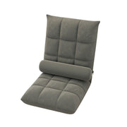 Floor Lounge Sofa Bed Chair with Lumbar Pillow Folding Adjustable Cushion - Pink V528-LAZY-COUCH-PINK-248567