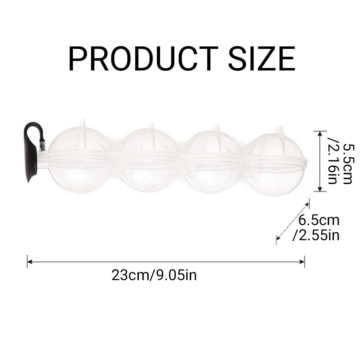 2X Large Ice Ball Maker Cube Tray Big Silicone Mold Sphere Whiskey Round Mould V528-LCEHOCKEY-2PCS-645642