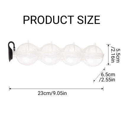 2X Large Ice Ball Maker Cube Tray Big Silicone Mold Sphere Whiskey Round Mould V528-LCEHOCKEY-2PCS-645642