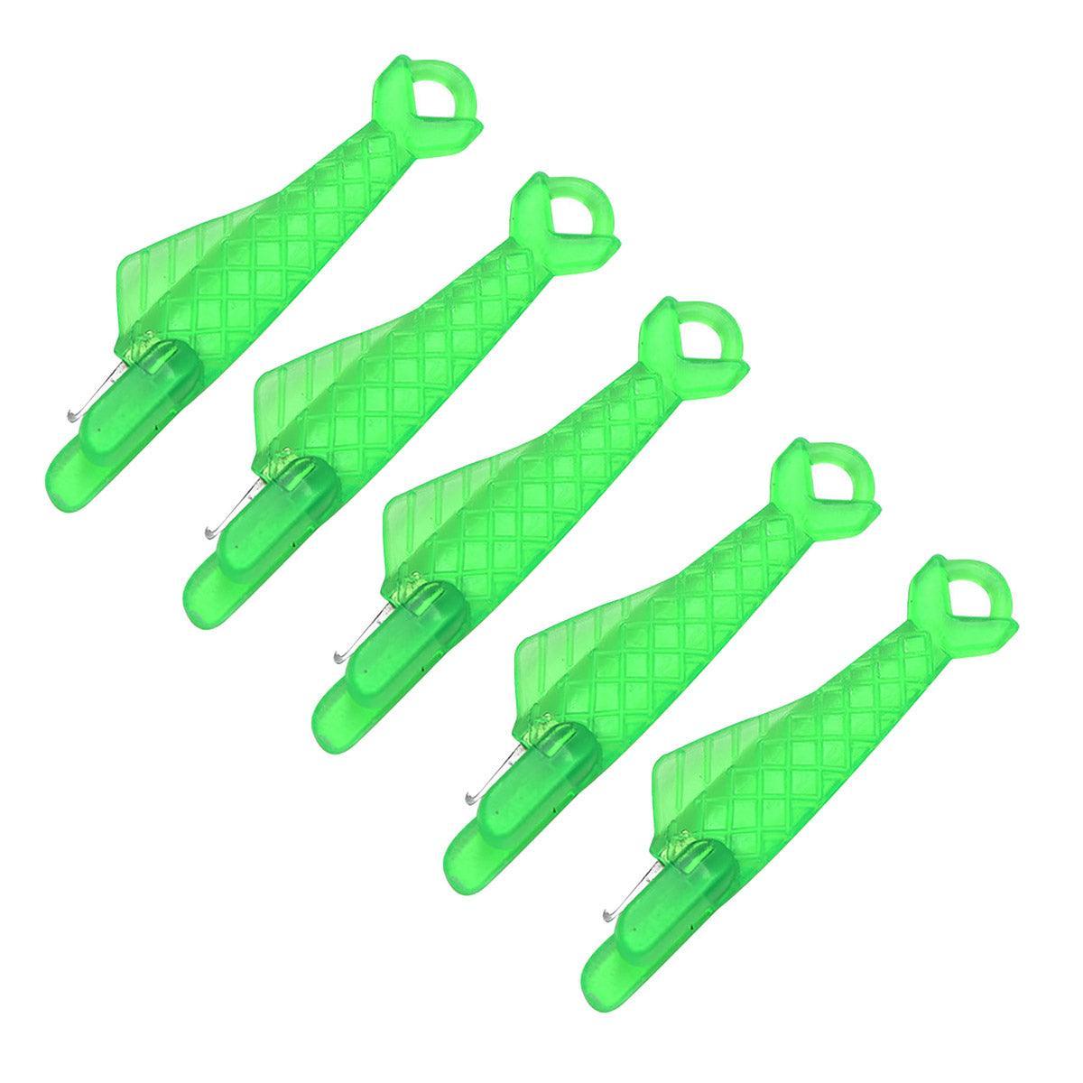 5PCS Plastic Needle Threader Tool for Sewing Machine Quick Lead Garment Sewing - Pink V528-LEAD-5PCS-PINK-947220