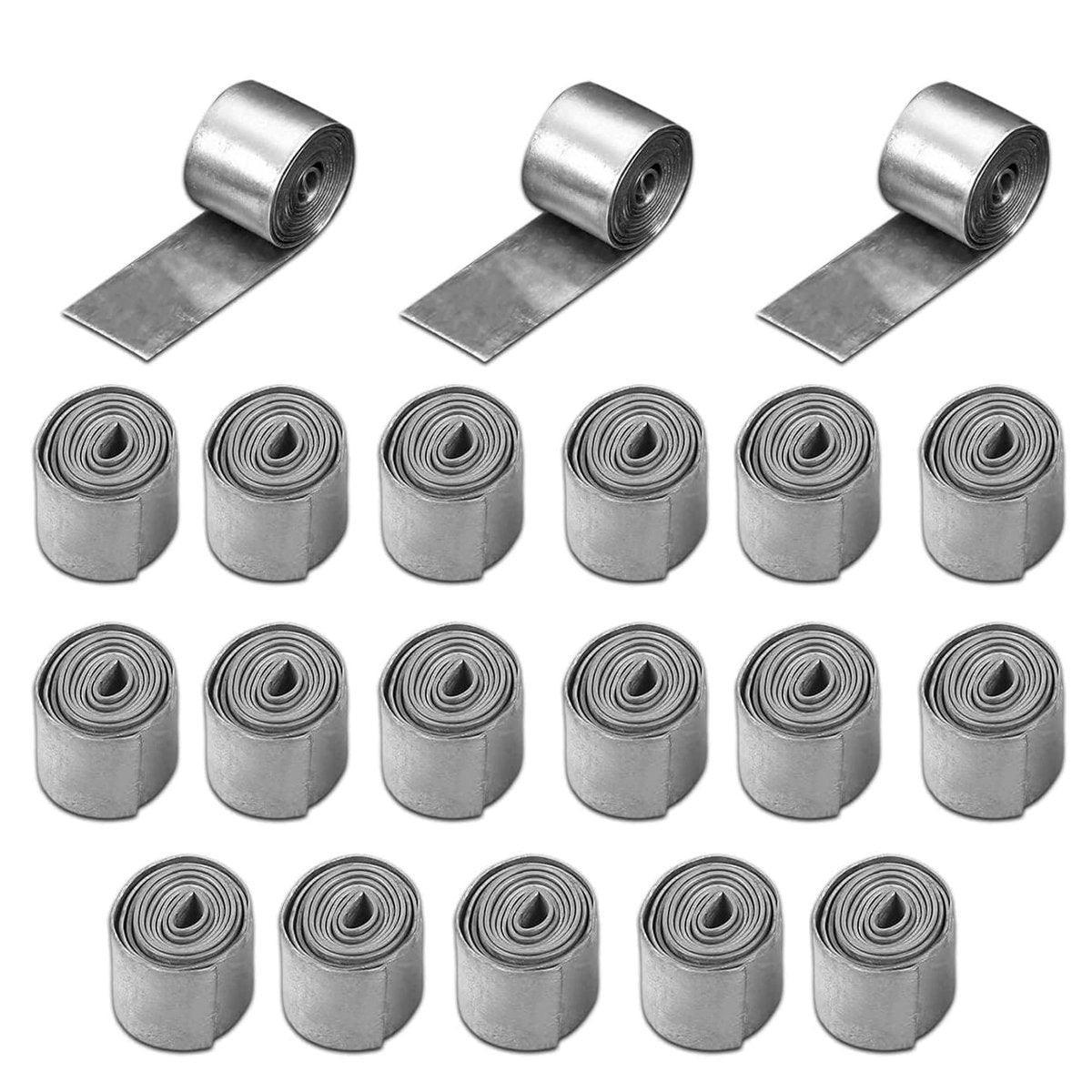 20X Drop Shot Weights Lead Sheet Strip Fishing Supplies Lead Sinker LeadSheeting V528-LEAD-STRAP-1-20PCS-711169