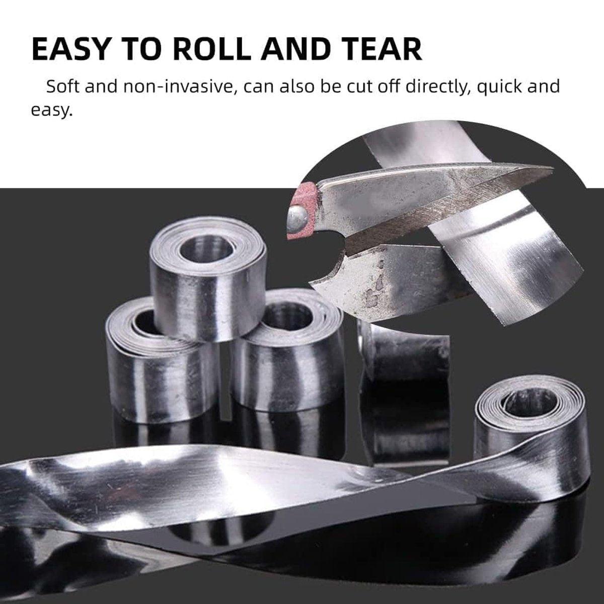 20X Drop Shot Weights Lead Sheet Strip Fishing Supplies Lead Sinker LeadSheeting V528-LEAD-STRAP-1-20PCS-711169