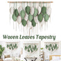 Cotton Rope Woven Leaves Tapestry Wall Hanging for Living Room Bedroom Decor V528-LEAF-TAPESTRY-21-760541
