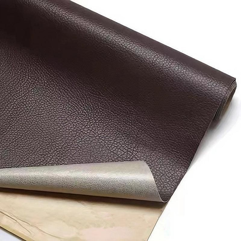 2X Self Adhesive Leather Repair Patches Kit for Sofa Couch Auto Interior Use - Brown V528-LEATHERPATCH-BROWN-2-94749