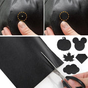 2X Self Adhesive Leather Repair Patches Kit for Sofa Couch Auto Interior Use - Dark Grey V528-LEATHERPATCH-DARKGREY-2-99906