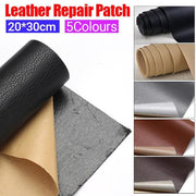 2X Self Adhesive Leather Repair Patches Kit for Sofa Couch Auto Interior Use - Khaki V528-LEATHERPATCH-KHAKI-2-68750