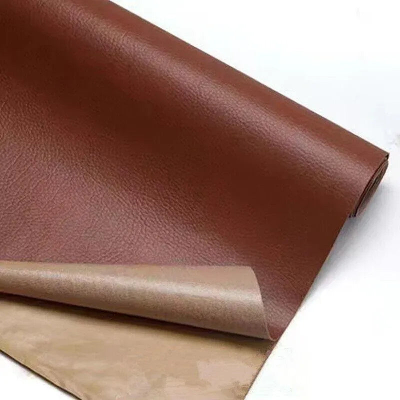 2X Self Adhesive Leather Repair Patches Kit for Sofa Couch Auto Interior Use - Red Brown V528-LEATHERPATCH-REDBROWN-2-21148