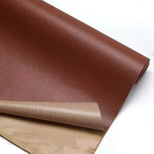 2X Self Adhesive Leather Repair Patches Kit for Sofa Couch Auto Interior Use - Red Brown V528-LEATHERPATCH-REDBROWN-2-21148