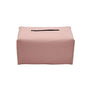 Large Size Tissue Box Dispenser Paper Holder Napkin Case Pu Leather Cover - Pink V528-LEATHERTISSUEBO-PINK-L-58792