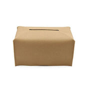 Large Size Tissue Box Dispenser Paper Holder Napkin Case Pu Leather Cover - Yellow V528-LEATHERTISSUEBO-YELLOW-L-65323