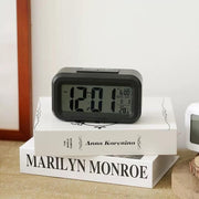 Digital Bedside Led Snooze Alarm Clock Time Temperature Day/Night Desktop Clock - White V528-LEDALARMCLOCK-WHITE-332845
