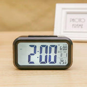 Digital Bedside Led Snooze Alarm Clock Time Temperature Day/Night Desktop Clock - White V528-LEDALARMCLOCK-WHITE-332845