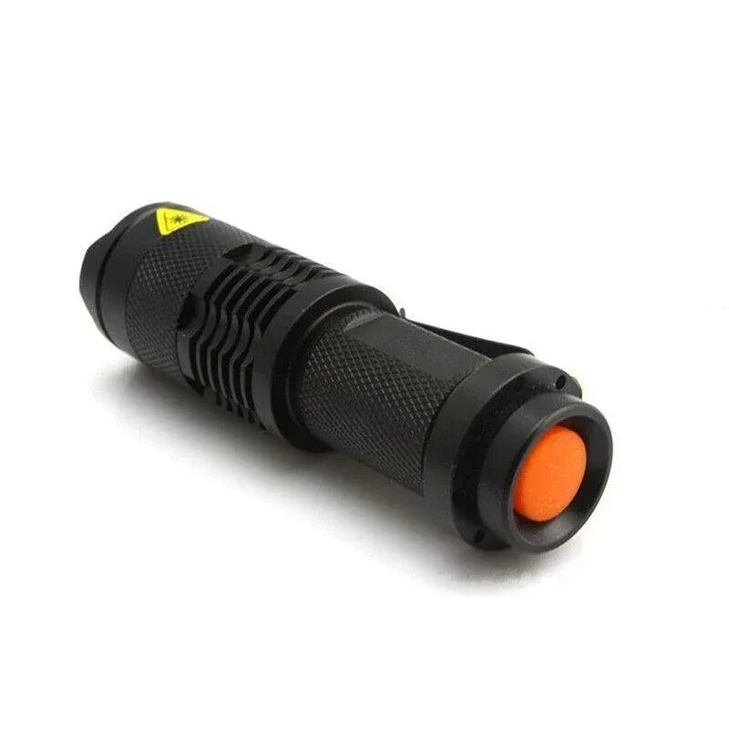 5/10x Mini Q5 LED Flashlight Torch Adjustable Focus Zoom Light Lamp 1200LM - 5PCS V528-LEDFLASHLIGHT-5PCS-349801