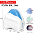 Knee Support Ergonomic Memory Foam Leg Pillow Cushion Washable Cover V528-LEGPILLOW-1PC-614236