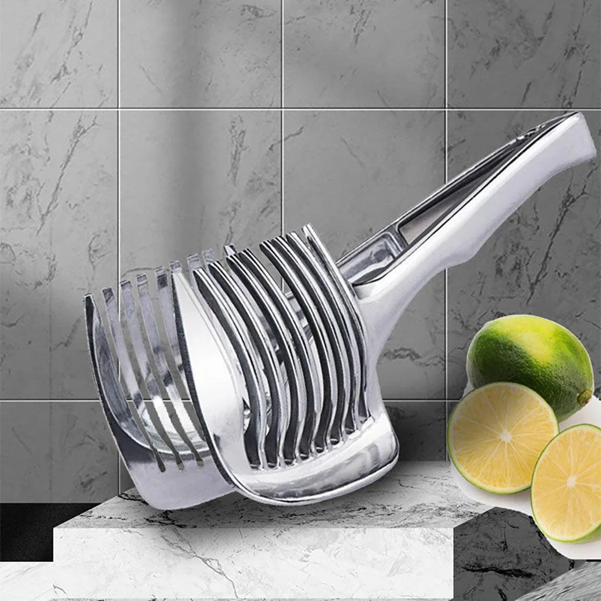 Multifunctional Lemon Tomato Fruit Slicer Cutter Tool with Handle for Household V528-LEMON-SLICER-160182