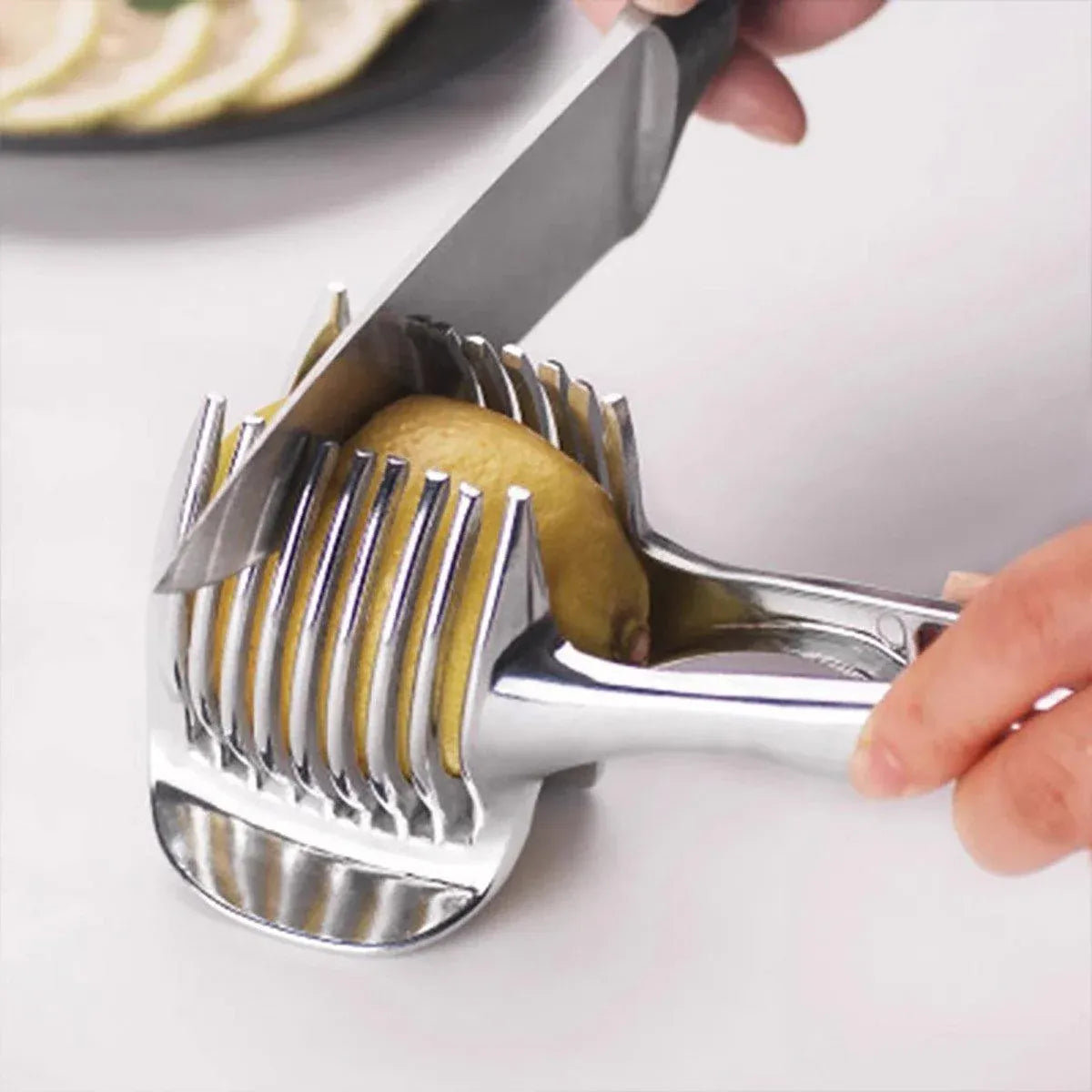 Multifunctional Lemon Tomato Fruit Slicer Cutter Tool with Handle for Household V528-LEMON-SLICER-160182