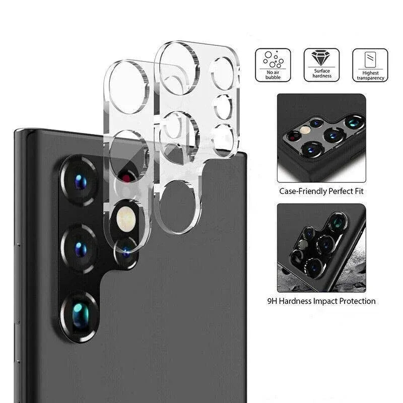 Samsung Galaxy S22 Ultra/Plus/S22 Camera Lens Protector Tempered Glass - For Galaxy S22+ V528-LENSFILM-S22-40989