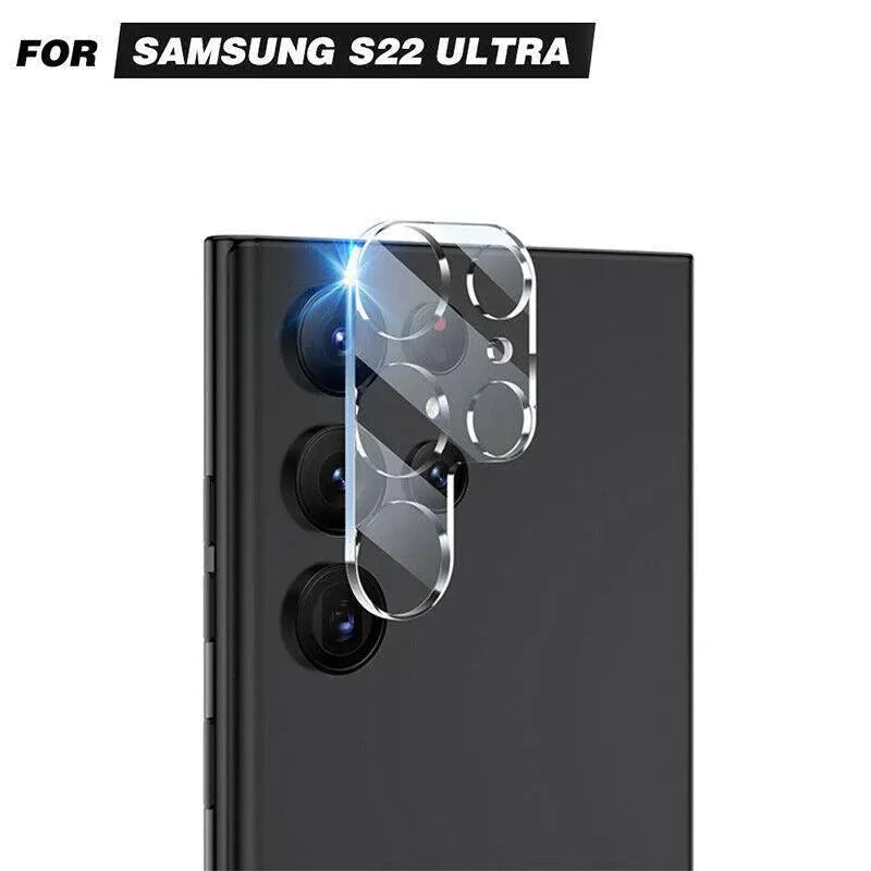 Samsung Galaxy S22 Ultra/Plus/S22 Camera Lens Protector Tempered Glass - For Galaxy S22 V528-LENSFILM-S22-42158
