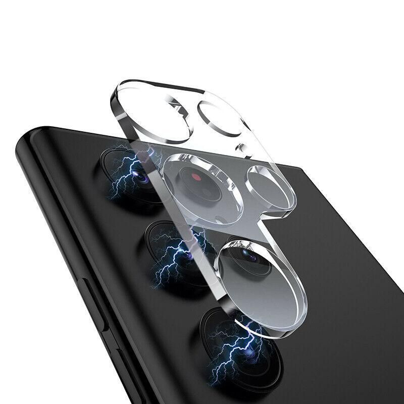 Samsung Galaxy S22 Ultra/Plus/S22 Camera Lens Protector Tempered Glass - For Galaxy S22 Ultra V528-LENSFILM-S22ULTRA-25141