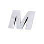 A-Z Alphabet Letters Car Sticker Self Adhesive Auto Badge Emblem 3D Chrome Good - M V528-LETTER-NUMBER-M17894