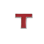 A-Z Alphabet Letters Car Sticker Self Adhesive Auto Badge Emblem 3D Chrome Good - Red T V528-LETTER-NUMBER-REDT31623