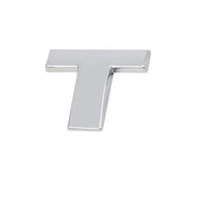 A-Z Alphabet Letters Car Sticker Self Adhesive Auto Badge Emblem 3D Chrome Good - T V528-LETTER-NUMBER-T78163