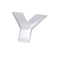A-Z Alphabet Letters Car Sticker Self Adhesive Auto Badge Emblem 3D Chrome Good - Y V528-LETTER-NUMBER-Y56676