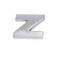 A-Z Alphabet Letters Car Sticker Self Adhesive Auto Badge Emblem 3D Chrome Good - Z V528-LETTER-NUMBER-Z41375