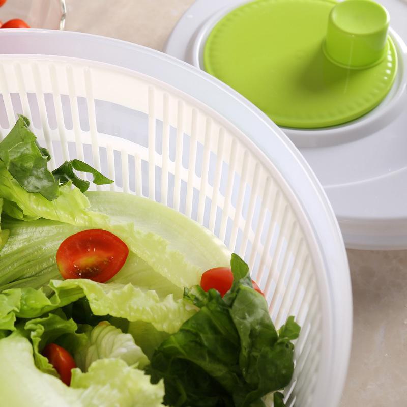 Large Salad Spinner 3L Vegetable Washer Dryer Bowl for Lettuce Spinach Broccoli V528-LETTUCEWASHER-423332