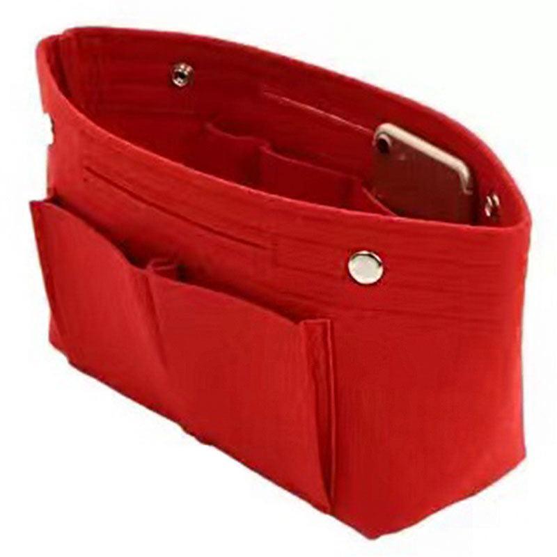 Travel Organiser Handbag Felt Bag Tote Insert Liner Purse Pouch Women 25*16*9Cm - Light Grey V528-LICOLOUR-LIGHTGREY86048