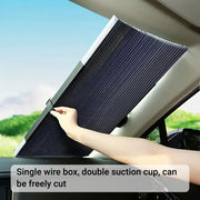 Retractable Folding Sunshade Car Curtain Blackout Window Shade Vehicle Sun Block V528-LIGHT-BARRIER-46CM-647726