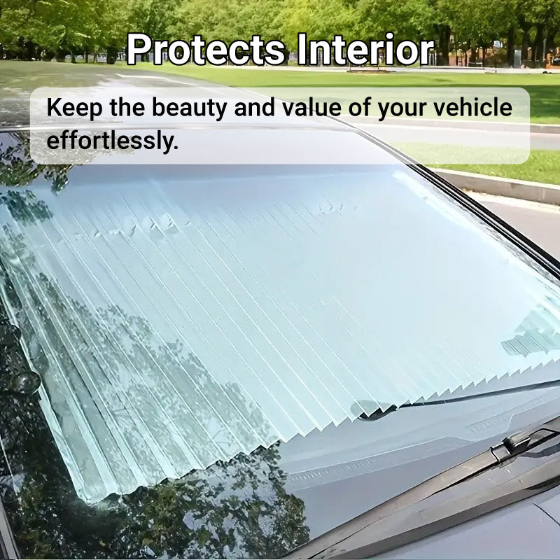 Retractable Folding Sunshade Car Curtain Blackout Window Shade Vehicle Sun Block V528-LIGHT-BARRIER-46CM-647726