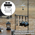 Outdoor Camping Hanging Rack Desktop Shelf Table Side Storage Camping Organizer V528-LIGHT-STAND-422427
