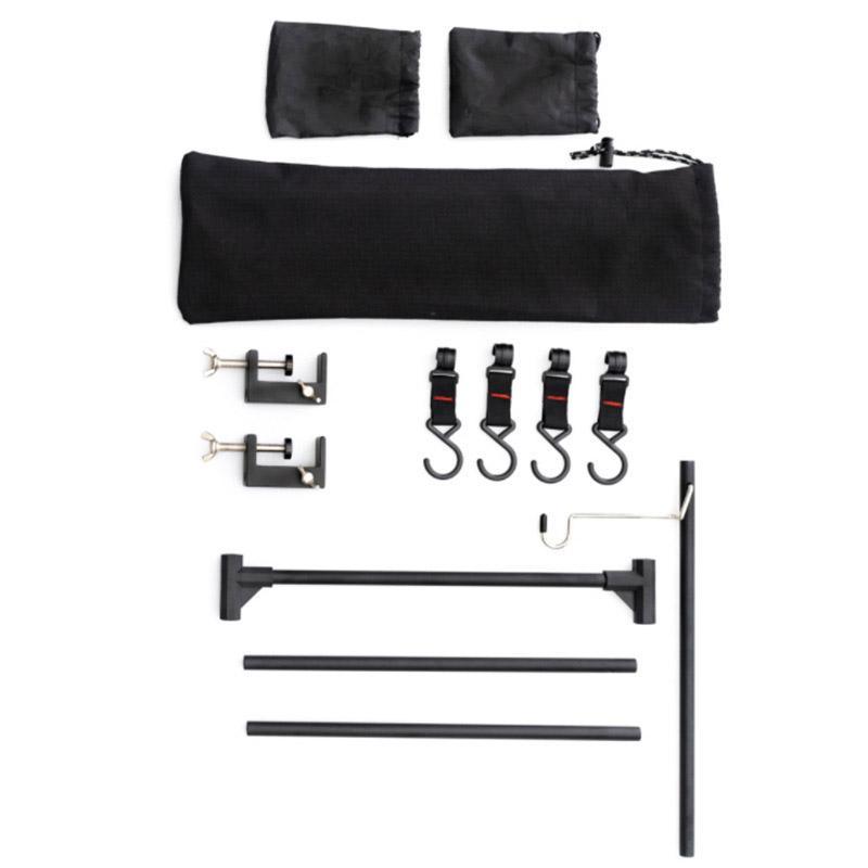 Outdoor Camping Hanging Rack Desktop Shelf Table Side Storage Camping Organizer V528-LIGHT-STAND-422427