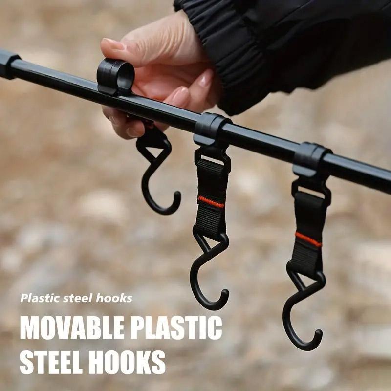 Outdoor Camping Hanging Rack Desktop Shelf Table Side Storage Camping Organizer V528-LIGHT-STAND-422427
