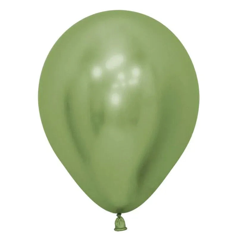 Metallic Latex Balloons 12 Inch Chrome Party Balloons for Birthday Wedding Decoration - Light Green 50PCS V528-LIGHTGREEN-QTY-50PCS58458