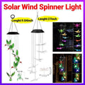 Wind Chimes Solar Powered Led Lights Changing Hanging Garden Yard Outdoor Decor - Dragonfly V528-LIGHTS-DRAGONFLY-639976