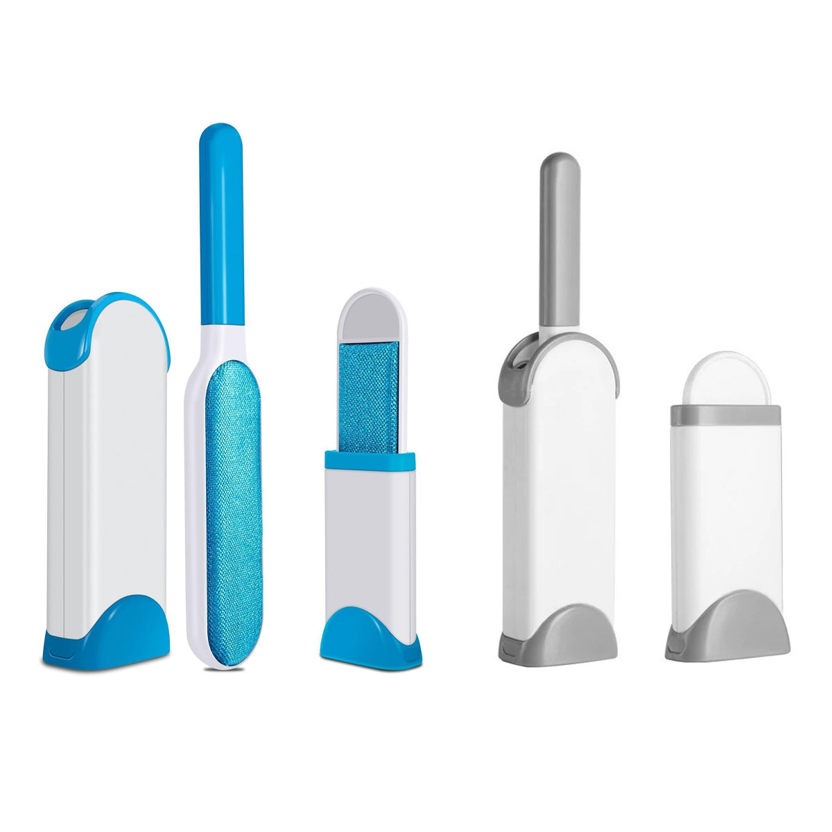Pet Hair Remover Brush Reusable Static Lint Cleaner Clothes Carpet Sofa Bedding - Blue V528-LINT-ROLLER-BLUE-477985