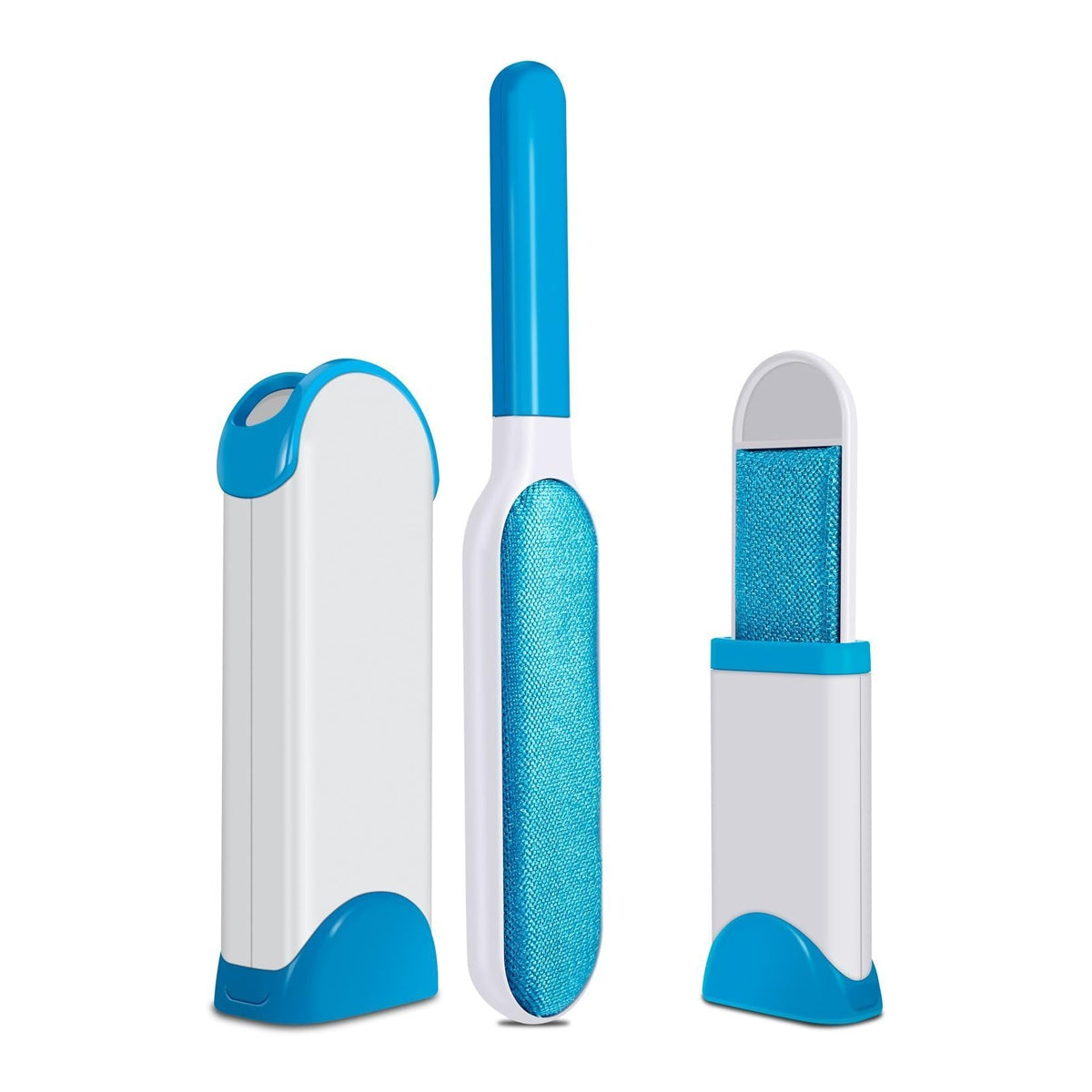 Pet Hair Remover Brush Reusable Static Lint Cleaner Clothes Carpet Sofa Bedding - Blue V528-LINT-ROLLER-BLUE-477985
