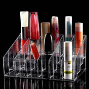 3pcs Transparent Lipstick Organizer Cosmetic Holder Storage Box for Makeup V528-LIPSTICK-STORAGE-24-3PCS-899035