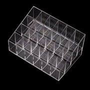 3pcs Transparent Lipstick Organizer Cosmetic Holder Storage Box for Makeup V528-LIPSTICK-STORAGE-24-3PCS-899035