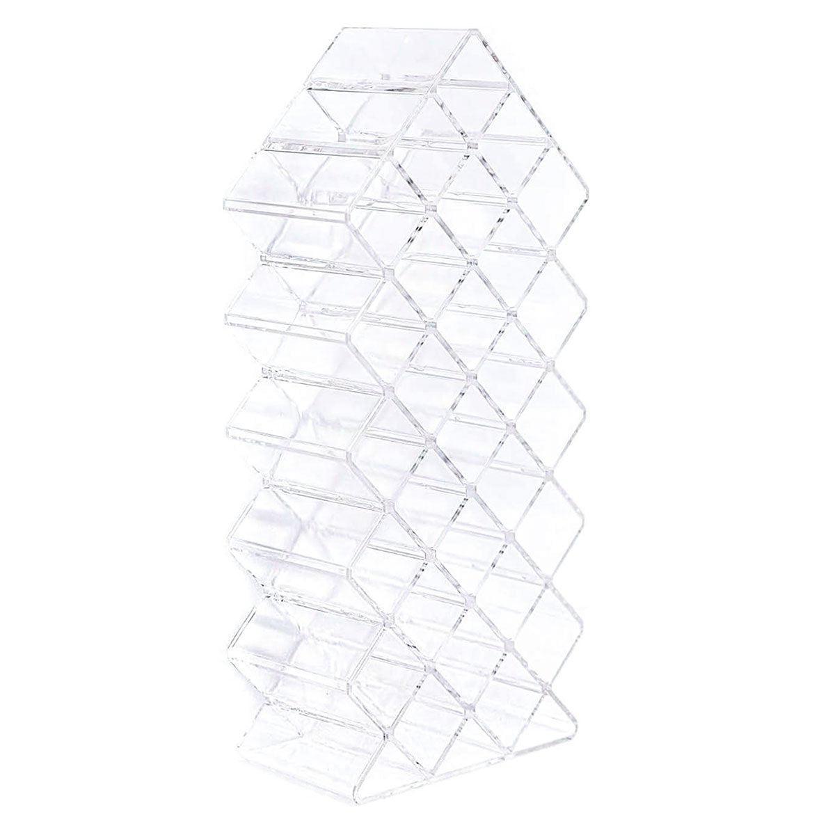 Fish Shaped Vertical Lipstick Storage Display Rack Cosmetic Organizer Holder Box V528-LIPSTICK-STORAGE-RACK-28-131321