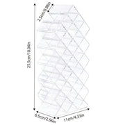 Fish Shaped Vertical Lipstick Storage Display Rack Cosmetic Organizer Holder Box V528-LIPSTICK-STORAGE-RACK-28-131321