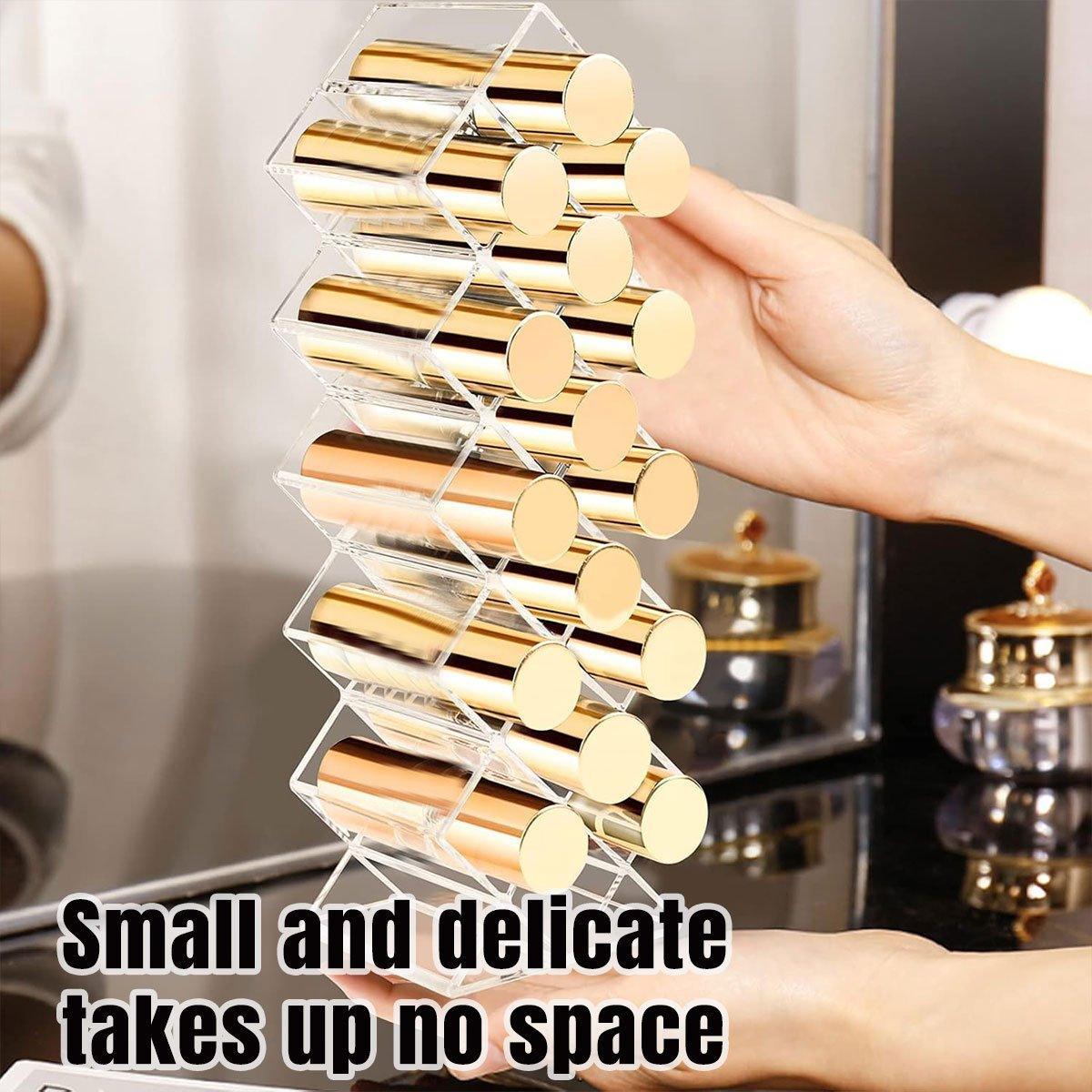Fish Shaped Vertical Lipstick Storage Display Rack Cosmetic Organizer Holder Box V528-LIPSTICK-STORAGE-RACK-28-131321