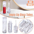 10pcs 3ml Transparent Lip Gloss Tubes Small Capacity Lip Glaze Containers V528-LIPSTICK-TUBE-10PCS-612523