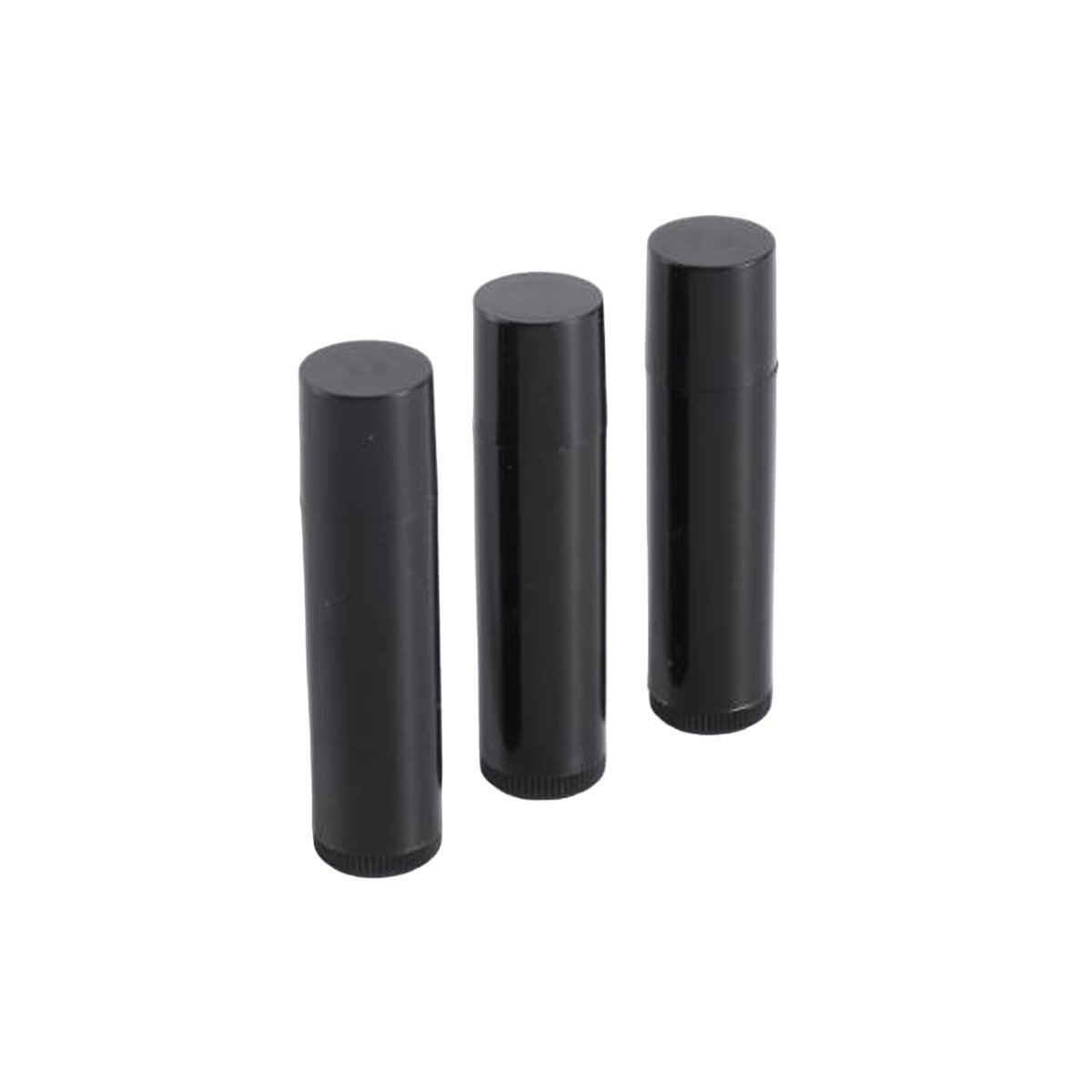 50pcs Lip Glaze Tubes Round Refillable PP Material Lip Balm Containers Red Tube - White V528-LIPSTICK-TUBE-50PCS-WHITE-811203